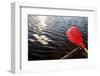 Canoeing on Little Berry Pond in Maine's Northern Forest-Jerry & Marcy Monkman-Framed Photographic Print