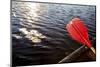 Canoeing on Little Berry Pond in Maine's Northern Forest-Jerry & Marcy Monkman-Mounted Photographic Print