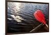 Canoeing on Little Berry Pond in Maine's Northern Forest-Jerry & Marcy Monkman-Framed Photographic Print