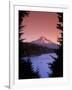 Canoeing on Lost Lake in the Mt Hood National Forest, Oregon, USA-Janis Miglavs-Framed Photographic Print