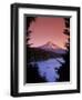 Canoeing on Lost Lake in the Mt Hood National Forest, Oregon, USA-Janis Miglavs-Framed Photographic Print