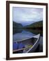 Canoeing on Lower South Branch Pond, Northern Forest of Maine, USA-Jerry & Marcy Monkman-Framed Photographic Print