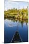 Canoeing on the Cold Stream in the Northern Forests of Maine, Usa-Jerry & Marcy Monkman-Mounted Photographic Print