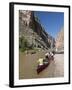 Canoeing Rio Grande at Santa Elena Canyon, Big Bend National Park, Brewster, Texas, Usa-Larry Ditto-Framed Photographic Print