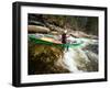 Canoeing the Ashuelot River in Surry, New Hampshire, USA-Jerry & Marcy Monkman-Framed Photographic Print