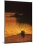 Canoers on Lake Metigoshe at Sunset, North Dakota, USA-Chuck Haney-Mounted Photographic Print