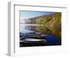 Canoes on a Rural Lake-Darrell Gulin-Framed Photographic Print