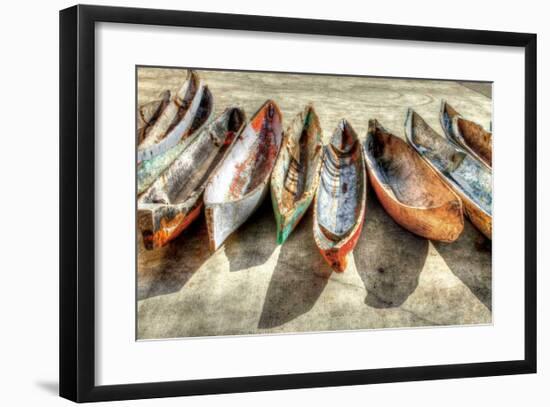 Canoes-Celebrate Life Gallery-Framed Giclee Print