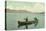 Canoing on Lake George, New York State-null-Stretched Canvas