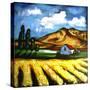 Canola Fields-Cherie Roe Dirksen-Stretched Canvas