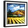 Canola Fields-Cherie Roe Dirksen-Framed Giclee Print