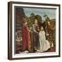 'Canon Bernardijn Salviati and Three Saints', 1501, (1909)-Gerard David-Framed Giclee Print