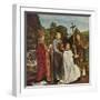 'Canon Bernardijn Salviati and Three Saints', 1501, (1909)-Gerard David-Framed Giclee Print