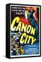 CANON CITY, US poster, Scott Brady, 1948-null-Framed Stretched Canvas