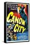 CANON CITY, US poster, Scott Brady, 1948-null-Framed Stretched Canvas