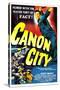 CANON CITY, US poster, Scott Brady, 1948-null-Stretched Canvas