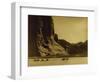 Canon De Chelly, Arizona, Navaho (Trail of Tears)-Edward S Curtis-Framed Premium Giclee Print