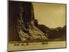 Canon De Chelly, Arizona, Navaho (Trail of Tears)-Edward S Curtis-Mounted Premium Giclee Print