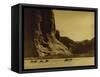 Canon De Chelly, Arizona, Navaho (Trail of Tears)-Edward S Curtis-Framed Stretched Canvas