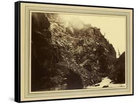 Canon of the Rio Las Animas (Colorado), C.1880-William Henry Jackson-Framed Stretched Canvas