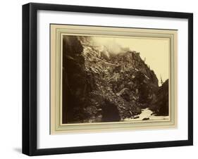 Canon of the Rio Las Animas (Colorado), C.1880-William Henry Jackson-Framed Giclee Print