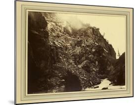 Canon of the Rio Las Animas (Colorado), C.1880-William Henry Jackson-Mounted Giclee Print