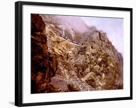 Canon of the Rio Las Animas, Colorado-null-Framed Photo