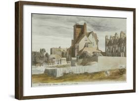 Canonbury House, Islington-Cornelius Varley-Framed Giclee Print