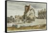 Canonbury House, Islington-Cornelius Varley-Framed Stretched Canvas