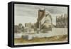 Canonbury House, Islington-Cornelius Varley-Framed Stretched Canvas