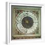 Canonical Clock with the Heads of Four Prophets, Completed 1443-Paolo Uccello-Framed Giclee Print