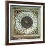 Canonical Clock with the Heads of Four Prophets, Completed 1443-Paolo Uccello-Framed Giclee Print