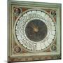 Canonical Clock with the Heads of Four Prophets, Completed 1443-Paolo Uccello-Mounted Premium Giclee Print