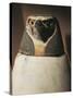 Canopic Jar Depicting Falcon-Headed Qebehsenuef, Protector of Intestines-null-Stretched Canvas