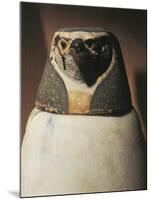 Canopic Jar Depicting Falcon-Headed Qebehsenuef, Protector of Intestines-null-Mounted Giclee Print