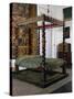 Canopy Bed in Wood and Iron with Twisted Columns, 1601-1633, Spain-null-Stretched Canvas