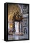 Canopy of Saint Peter in Vatican-Gian Lorenzo Bernini-Framed Stretched Canvas