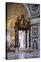 Canopy of Saint Peter in Vatican-Gian Lorenzo Bernini-Stretched Canvas