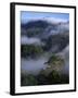 Canopy of Virgin Dipterocarp Rainforest, Danum Valley Conservation Area, Sabah, Island of Borneo-Lousie Murray-Framed Photographic Print