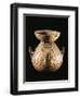 Canosa Ceramic Jug Decorated with Geometric Patterns and Adjuncts in Shape of Hands-null-Framed Giclee Print