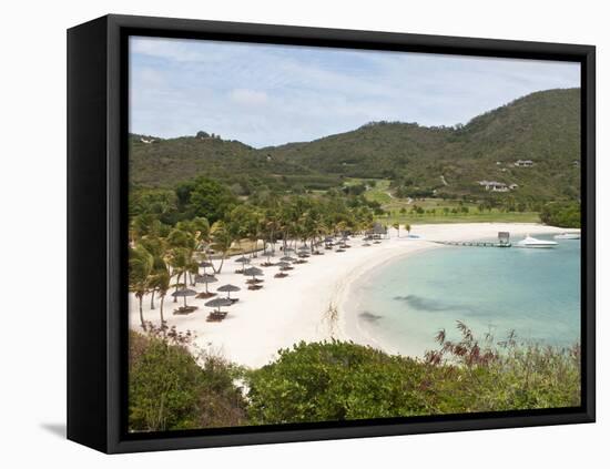 Canouan Resort at Carenage Bay, Canouan Island, St. Vincent and the Grenadines, Windward Islands-Michael DeFreitas-Framed Stretched Canvas