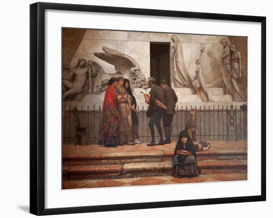 Canova's compatriots, 1884-null-Framed Giclee Print