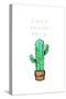 Cant Touch This Cactus-OnRei-Stretched Canvas