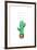 Cant Touch This Cactus-OnRei-Framed Art Print