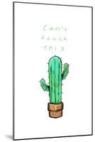Cant Touch This Cactus-OnRei-Mounted Art Print