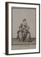 Cantarina Francese, Rome, 1686-Arnold van Westerhout-Framed Giclee Print