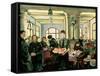 Canteen, Nijmegen, Holland, 1945-Molly Bobak-Framed Stretched Canvas