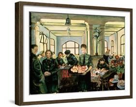 Canteen, Nijmegen, Holland, 1945-Molly Bobak-Framed Giclee Print