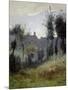 Canteleu Near Rouen-Jean-Baptiste-Camille Corot-Mounted Premium Giclee Print