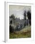 Canteleu Near Rouen-Jean-Baptiste-Camille Corot-Framed Giclee Print